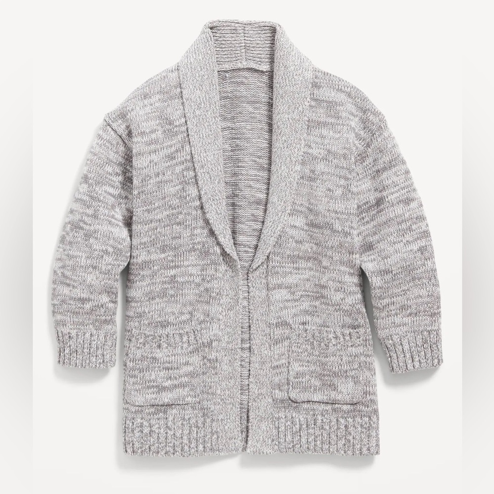 Brindle Gray Girl’s Cardigan. Size 3T and 4T.